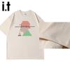Izzue:it Men's Loose Fit Printed Round Neck T-Shirt