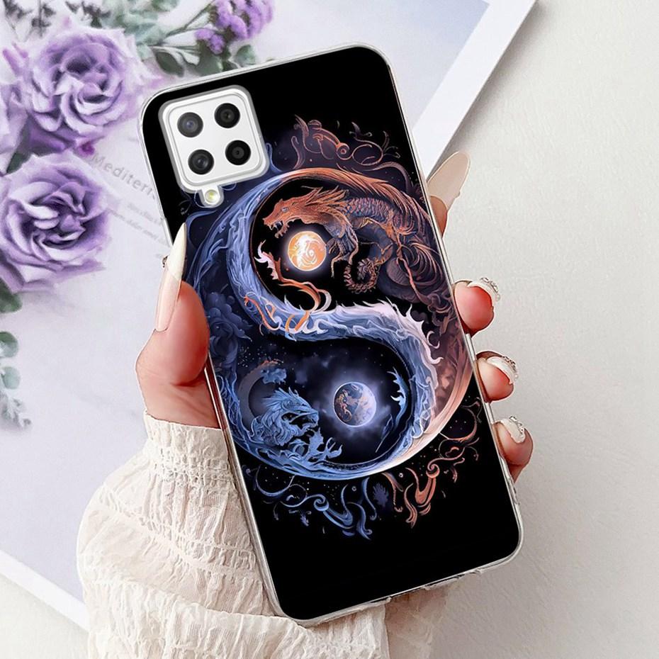 New Fashion Painting Case For Samsung Galaxy A22 A225F A226B Soft Silicone TPU Phone Cases For Samsung A22 4G 5G Cover Bumpers