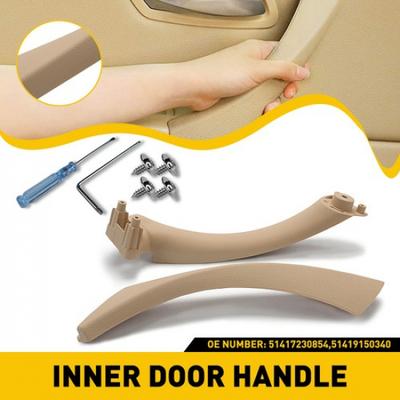 Passenger Side Inner Outer Door Panel Handle Pull Trim Cover For BMW E90 328i EV