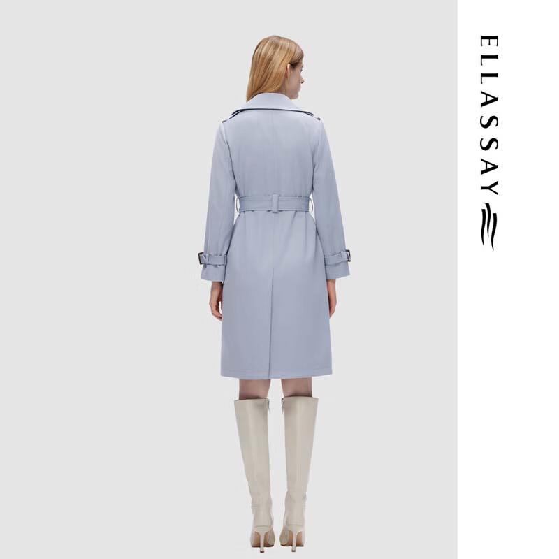 ELLASSAY Classic Trench Coat for Women