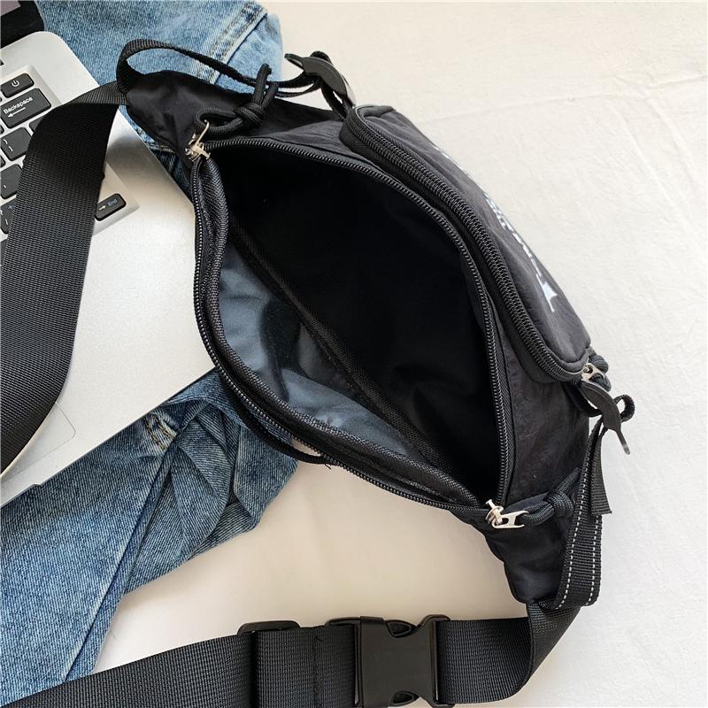 Women's Sport Chest Bag Letter Printed Crossbody Bag