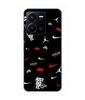 Case For Vivo Y35 4G NIKE JORDAN WHITE RED Black Background Maniacase