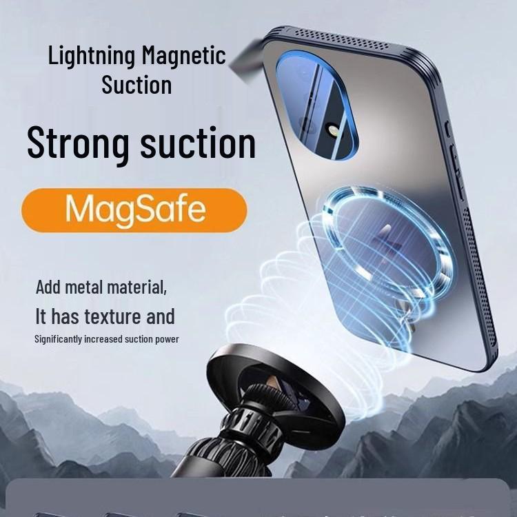 Huawei Nova 13/Nova 13 Pro Magnetic Phone Case with Full Lens Coverage, Heat Dissipation, and Airbag Anti-Drop Protection.