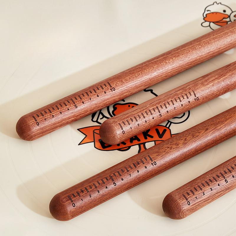 Wooden Rolling Pin Fondant Cake Decoration Dough Roller Cooking Pastry Baking Tool Kitchen Accessories