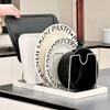 6 Girds Dish Drying Rack Adjustable Cutting Board Holder Practical Pot Lid Storage Rack  Cabinet