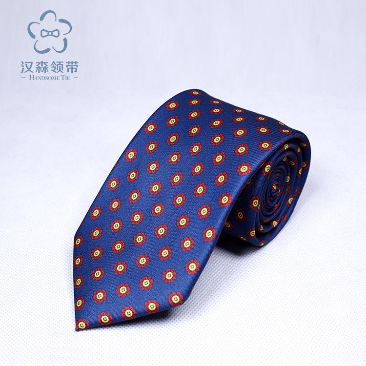 Rauten Digitaldruck Arbeitsplatz Polyester Krawatte High-End Herren Business-Krawatte