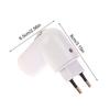 1pc E27 Socket Lamp Bulb Adapter 360 Degrees Adjustable Light Bases, Lamp Holder Converter Light Bulb Adapter For EU US Plug