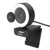 Hama Germany Webcam with Ring 1080p and Remote Control "C-850 Pro" Light, Support, Microphone,