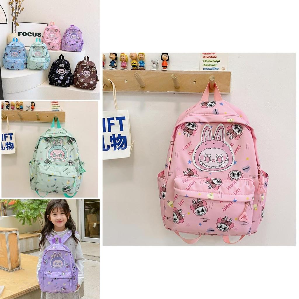 Adorable Cartoon Kids Backpack For Boys And Girls Ages 2 To 5 With Soft Nylon Material