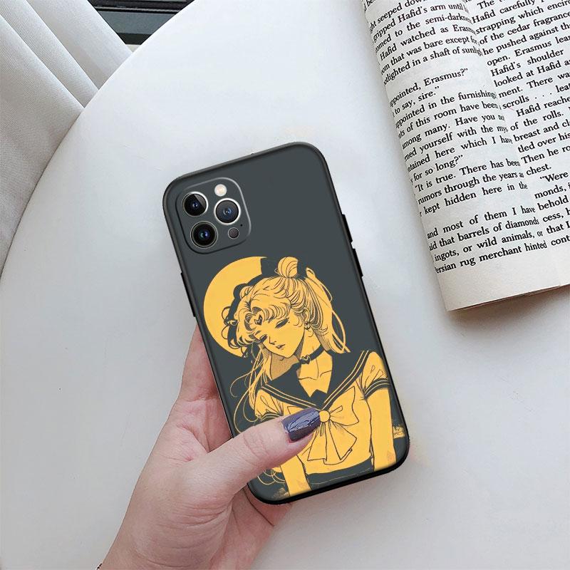 S-Sailors-wallpaper M-Moon Phone Case for Samsung Galaxy S20 S21 Ultra FE Plus A26 A30 A30S A31 A52 A42 A50 A50S