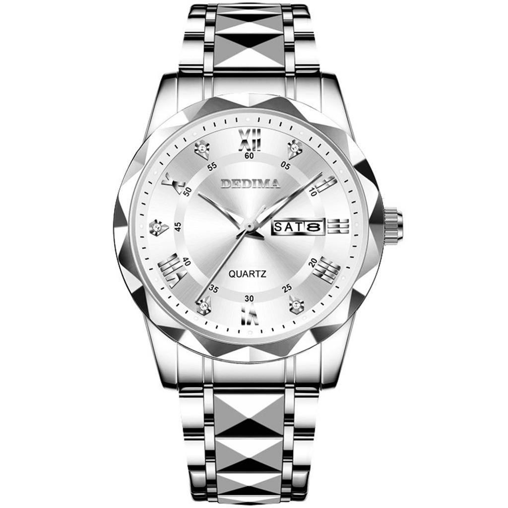 Men's Waterproof Luminous Running Alarm Clock Watch