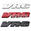 AABIN1 Styling Auto 3D VR6 Metallo Cromo Lega di Zinco Emblema Badge per Carrozzeria Adesivo per Volkswagen Golf R32 Passat CC R36 GT Touareg Phaeton