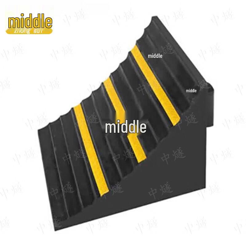 Portable Heavy-Duty Rubber Wheel Chock