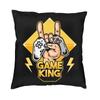 Luxury Just One More Game Cushion Cover Polyester Video Game Gaming Gamer Throw Pillow Case Home Decor