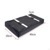Motorcycle Rear Seat Cushion Padded Pad Rectangular for Passengers, Commuters,