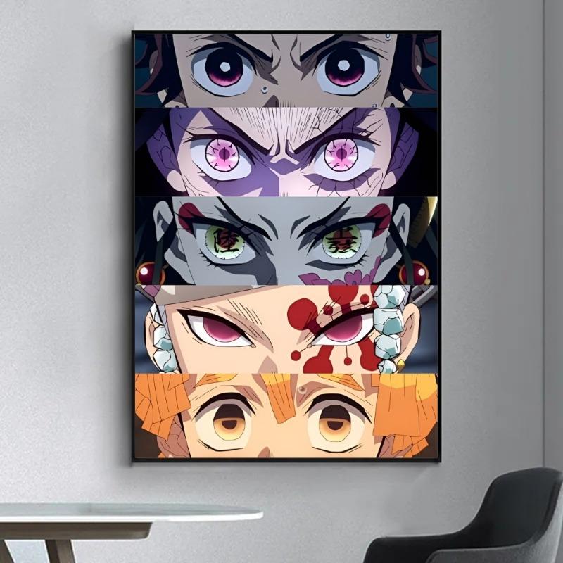 Jujutsu Kaisen Anime Poster Ausgefallenes Poster Wandaufkleber für Wohnzimmer Bar Vintage Dekorative Malerei Mittel