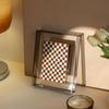 Op maat gemaakte DIY Transparant Acryl Fotolijst voor 6-inch Foto's - Bureau- of Wanddisplay