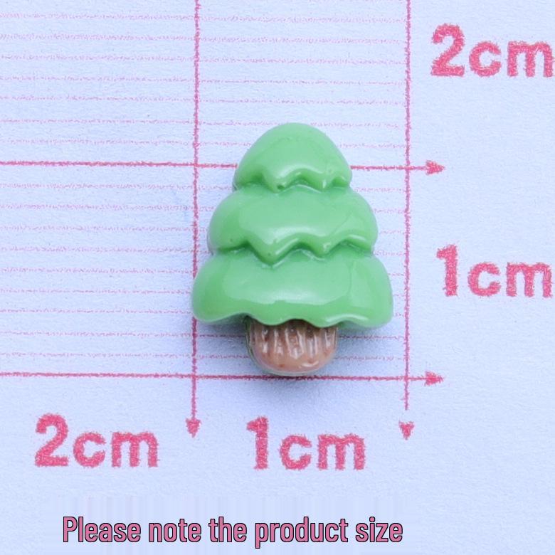 Cartoon Mini Forest DIY Resin Hair Clip Materials