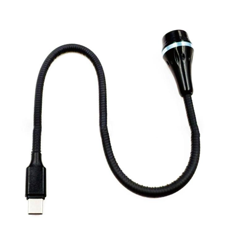 USB/Typ C Flexibles Mikrofon Rauschunterdrückung Schallauslöschung Vollständige Drehung Ersatz Für Streaming Besprechungsraum