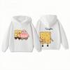 Potdemiel SpongeBob and Patrick Children's Hoodies 3-12Y, Sports Casual Cute, Autumn Winter Warm Hoodies