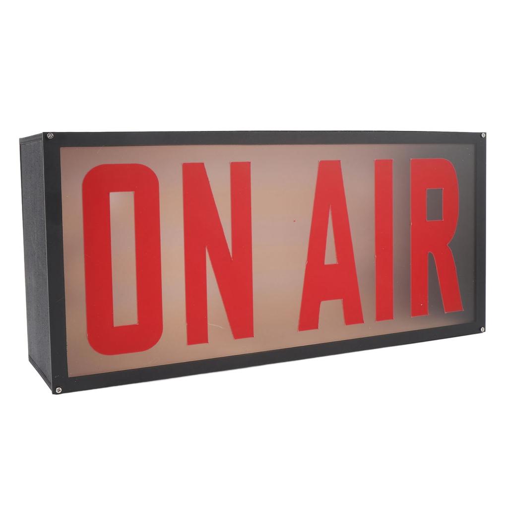 ON AIR Lichtschild USB-betrieben 12 Farben Wandmontierbares Warn-LED-Aufnahmeschild für Live