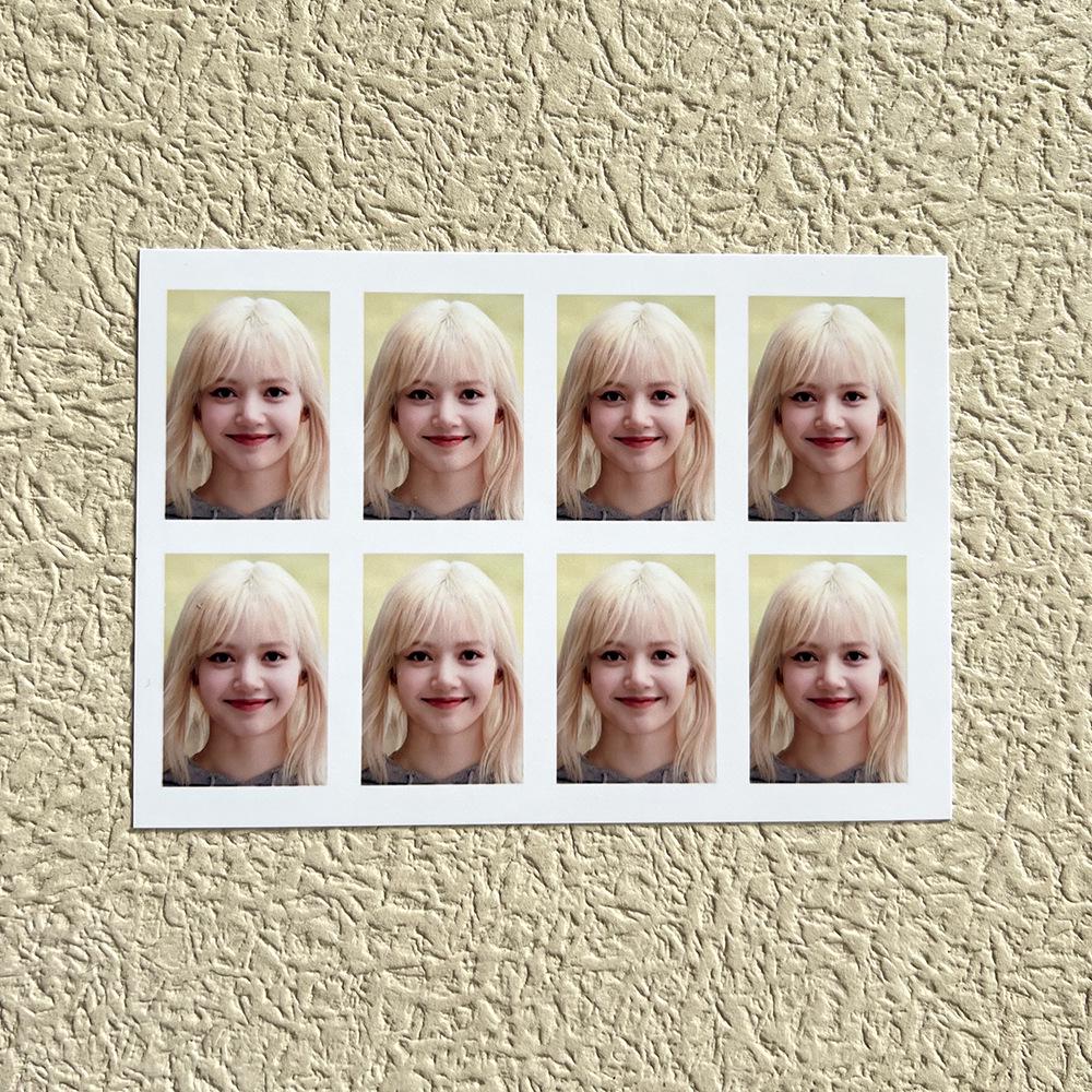 1-Inch Blink ID Passport Photo Card BP Ink Powder Collection