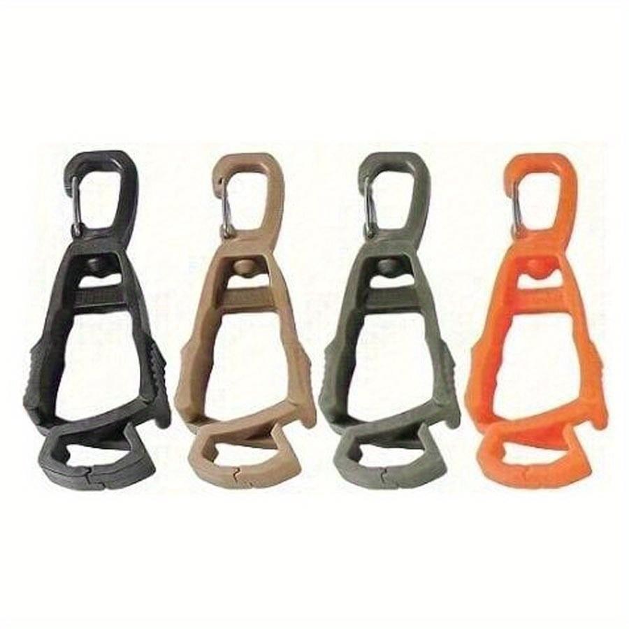 

4 шт./комплект Аксессуары для сумки Molle: Многофункциональные крючки для улицы, Зажим для перчаток, Вешалка, Пластиковый зажим для рабочих перчаток, Защита для рабочих перчаток 4pcs/set