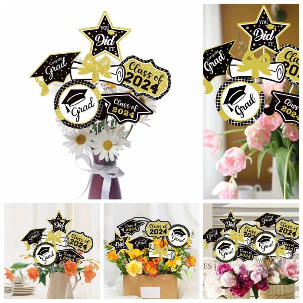 

6pcs Paper Party Atmosphere Inserts DIY Party Decor Supplies Home Decoration 6pcs