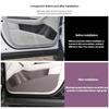 For BYD Song Plus DMI Seal U Sealion 6 Car Leather Anti Kick Pad Protects Car Door Panels Prevents Dirt Interior Modification