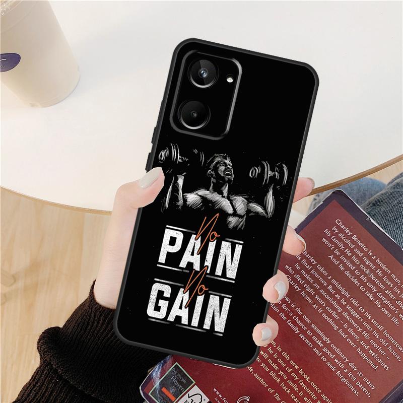 

Workout Motivation fitness Gym Case For Realme GT 6 6T 5 GT7 Pro 10 11 12 13 14 Pro Plus C53 C51 C21Y C25S C55 C67 C61 C75 Realme 10 Pro