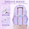 Elementary School Bag For Girls, Grades 1 To 6 For Girls, Large-Capacity Waterproof Three-Piece Backpack And Spine Bag.