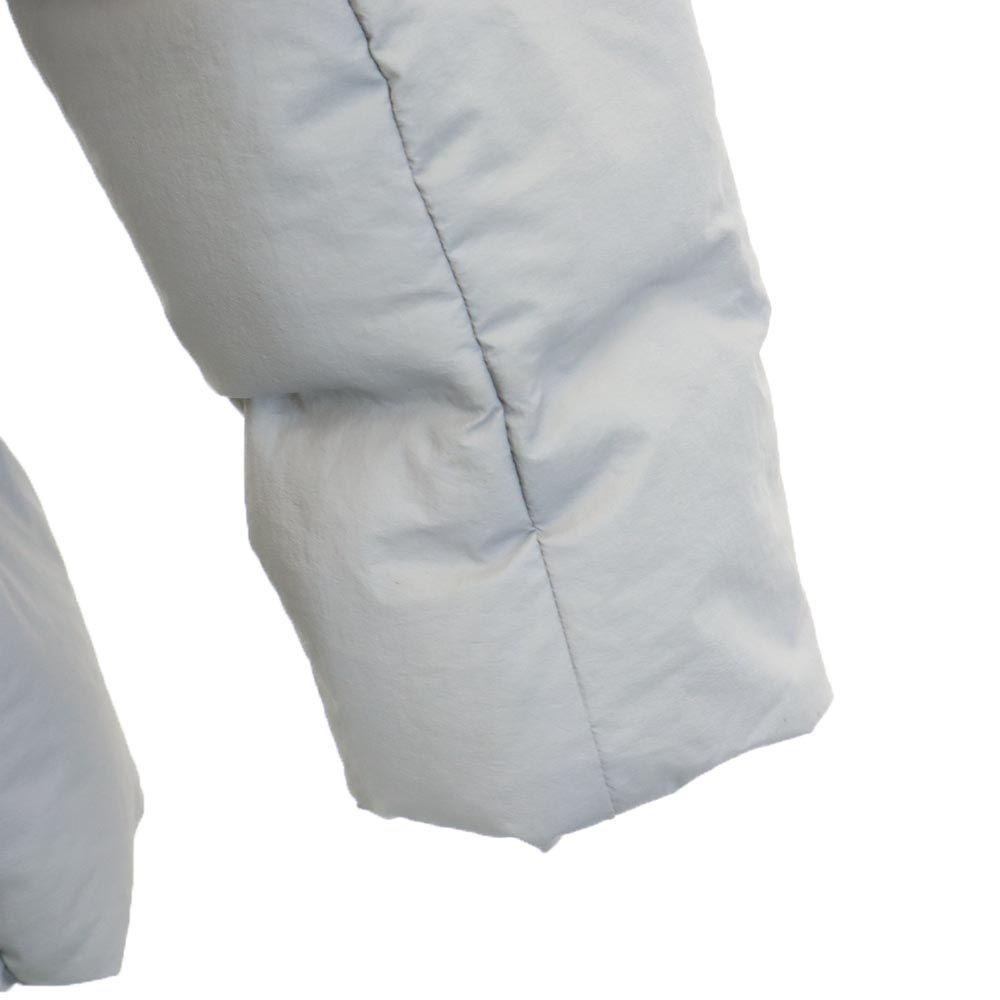 Uniqlo Seamless Down Jacket M Gray Hood Women Used