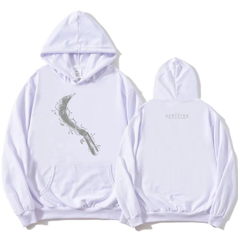 The Uprising Icons Hoodie Women Men Cloth Long Sleeve Hooded Sweatshirt with Pocket Graphic Print Merch Casual Fashion Pullovers