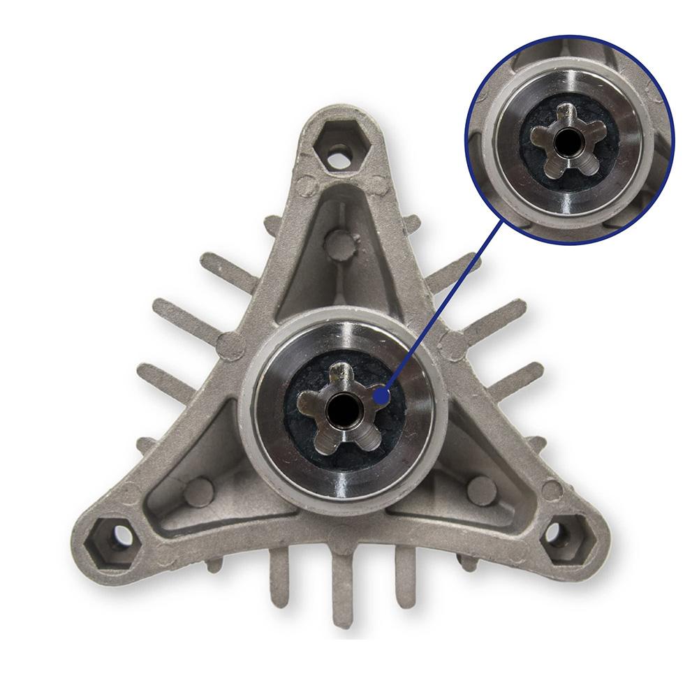 Pre Greased Spindle Assembly for Craftsman LT1000 LT2000 LTX1000 and For Poulan Lawn Mowers Metal Construction Replacement Part