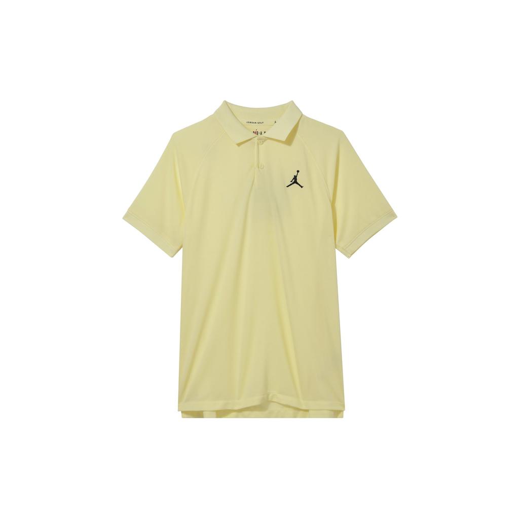 Jordan Dri-FIT Mens Sport Golf Polo Shirt 'Yellow' DZ0541-706