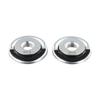 2 PCS 45mm Flange Nuts for Angle Grinder Cup Wheel and Cut Off Disc