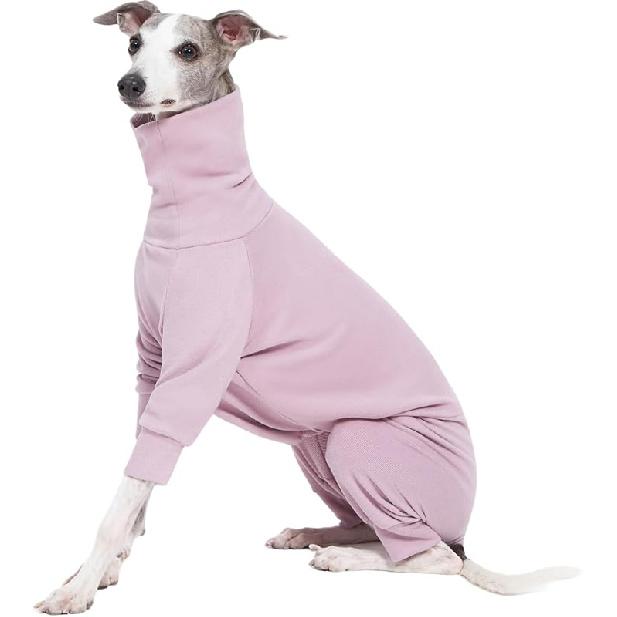

Cozy Cotton Fluffy Underwear Onesie for Italian Greyhounds and Whippets, Super Soft Warm Pajamas and Jumpsuit(Large, Grey) Large фіолетовий