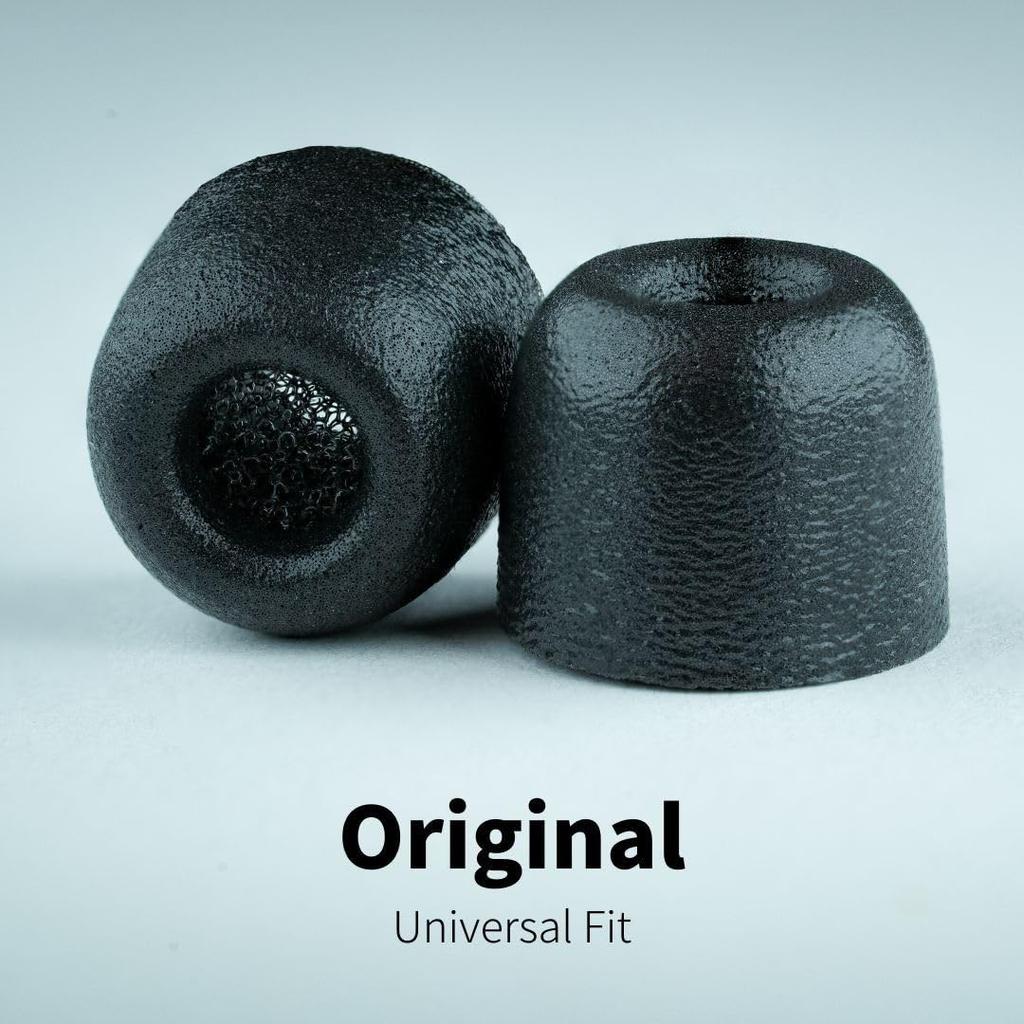 Comply Earphone Large Tx-400 Tips, Black, (3 Pairs)