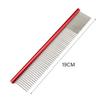 Light Aluminum Pet Comb 6 Colors Optional Professional Dog Grooming Comb Puppy Cleaning Hair Trimmer Brush Pet Accessories