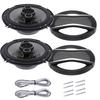 Pair TS-A1696S 6 Inch 650W 12V Auto Car Door HiFi Coaxial Speaker Door Full Range Frequency Audio Music Stereo Speakers