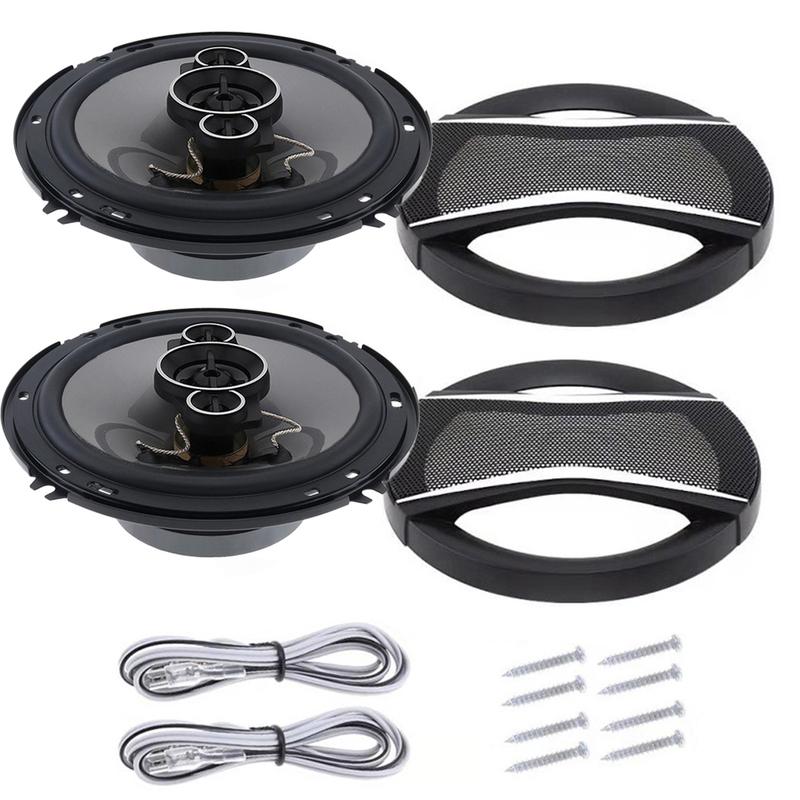 Pair TS-A1696S 6 Inch 650W 12V Auto Car Door HiFi Coaxial Speaker Door Full Range Frequency Audio Music Stereo Speakers