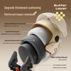 Universal All-Season Helmet with Winter Cold Protection, Cute Double Ear Design for Men & Women, Ideal for Motorcycles & Electric Scooters