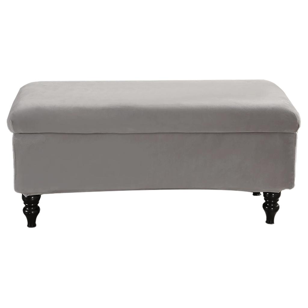 Stretch Footrest dustproof Ottoman Slipcovers Rectangle Footrest Footstool Piano Seat Bench Protector Slipcover Protector Covers