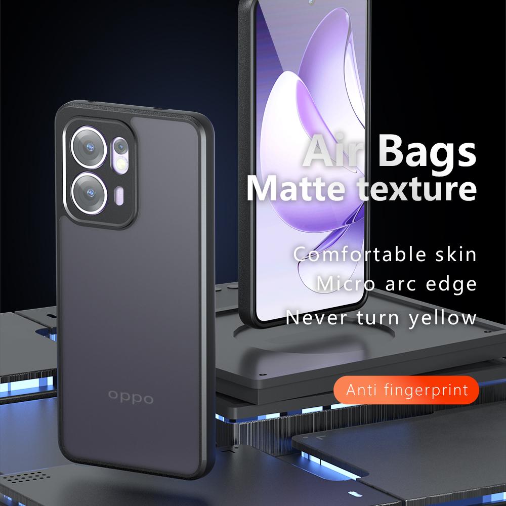 

For Oppo Reno13 F 5G Case Drop Proof TPU+PC Matte Back Phone Cover A