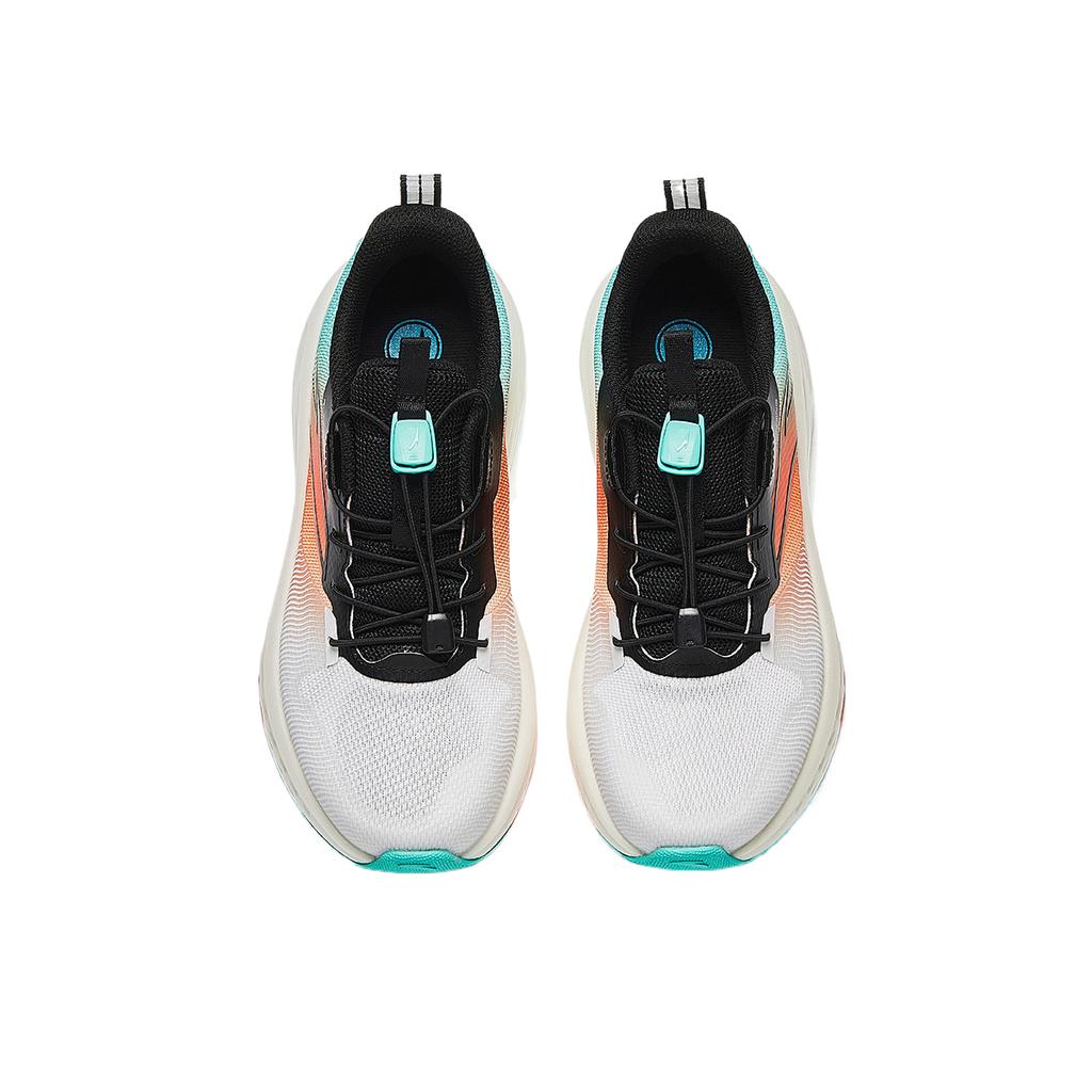 Anta Kids Running Series Synthetic Leather Fabric Comfortable Fashion Casual Versatile Low-Top Running Shoes Kids sneaker Anta-White 312535562-4