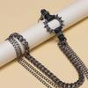 Trendy Crazy Hunter Spiked Pant Chain: Punk Rock Hip Hop Metal Waist Accessory for Men & Women