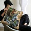 Cartoon Rat Fink pillow cover sofa cushion cover home room decoration children gift