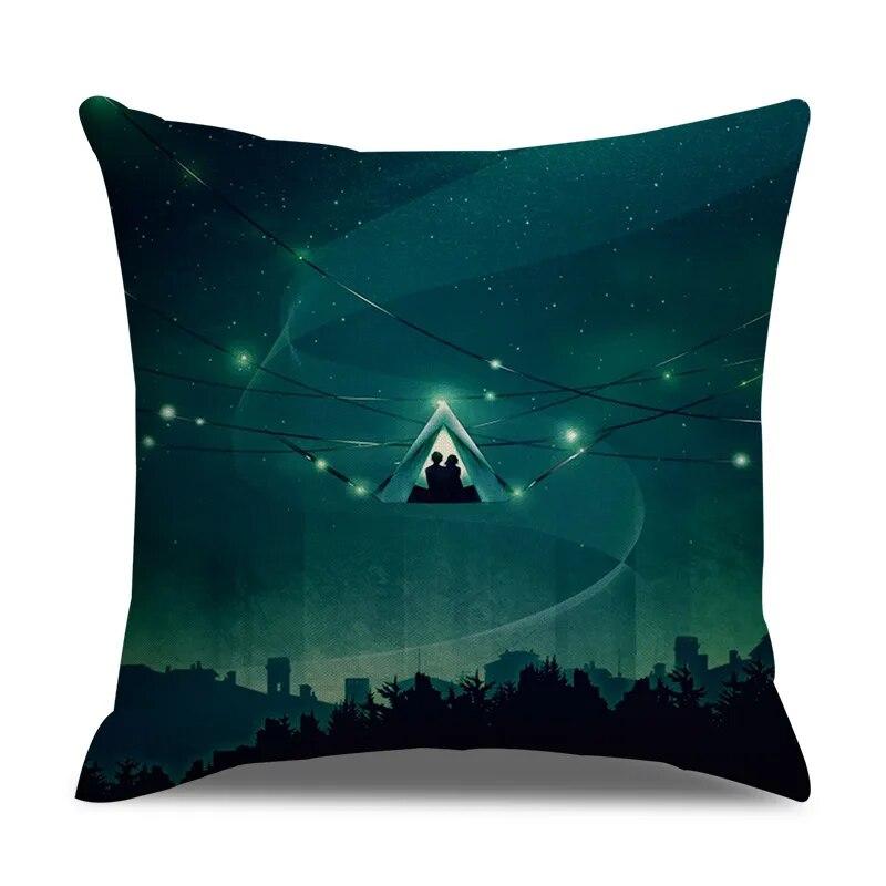 Dream Pillowcase Car Sofa Cushion Cover Home Decor