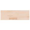 342935 vidaXL Shelf Panel 60x20x2.5 Cm Solid Untreated Oak Wood