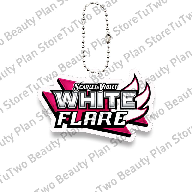 

Anime Ptcg Pocket Cartoon 5cm New Acrylic Keychain PKM Logo Game Collection Card Keyring Charm Pendant Accessories Gifts Toys about 5cm
